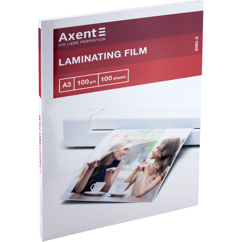 Плівка для ламінування Axent 2090-A, 100 мкм, A3, 303x426 мм, 100 штук